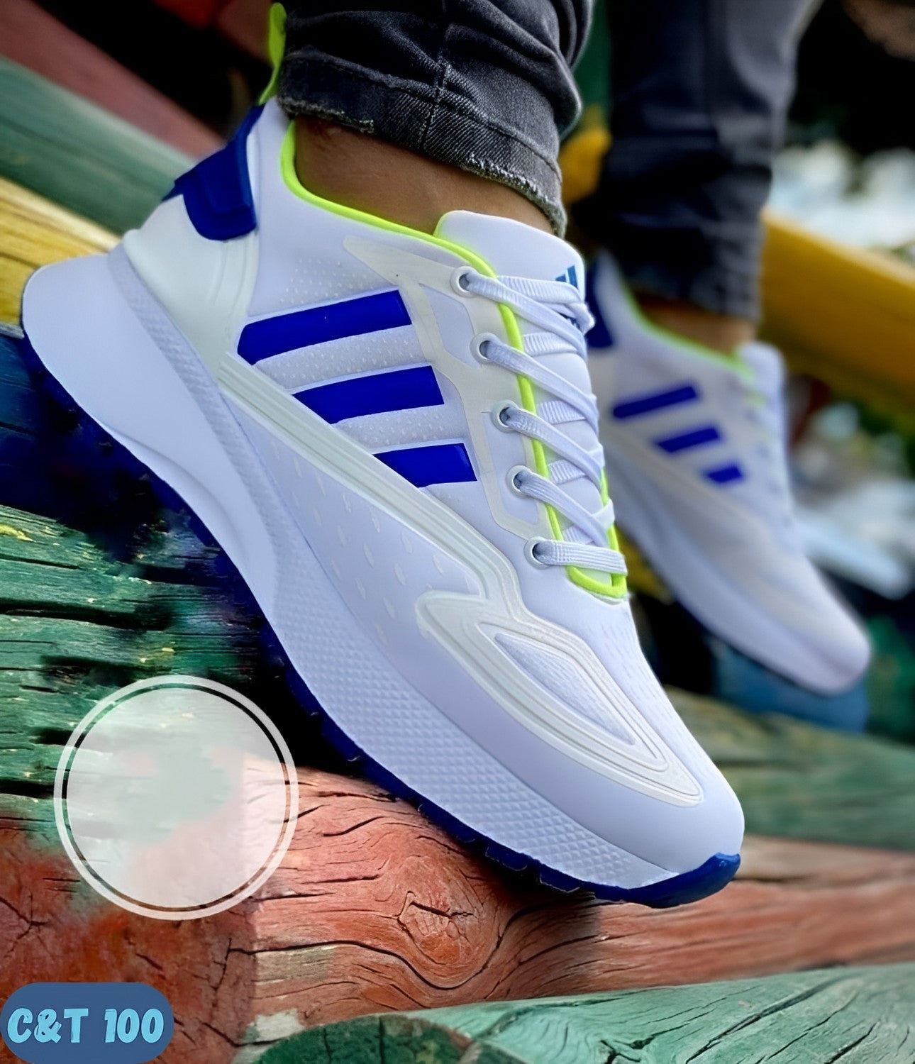 ADIDAS 2K BLANCO AZUL (C&T 100)
