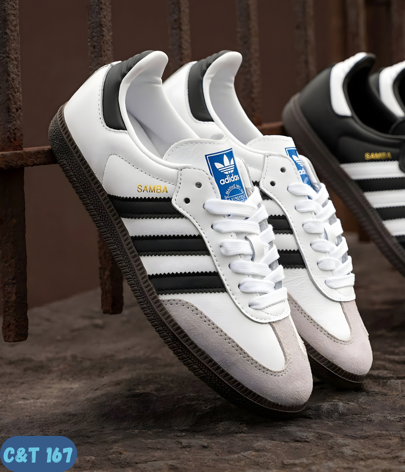 ADIDAS SAMBA CLASICOS (C&T 167)