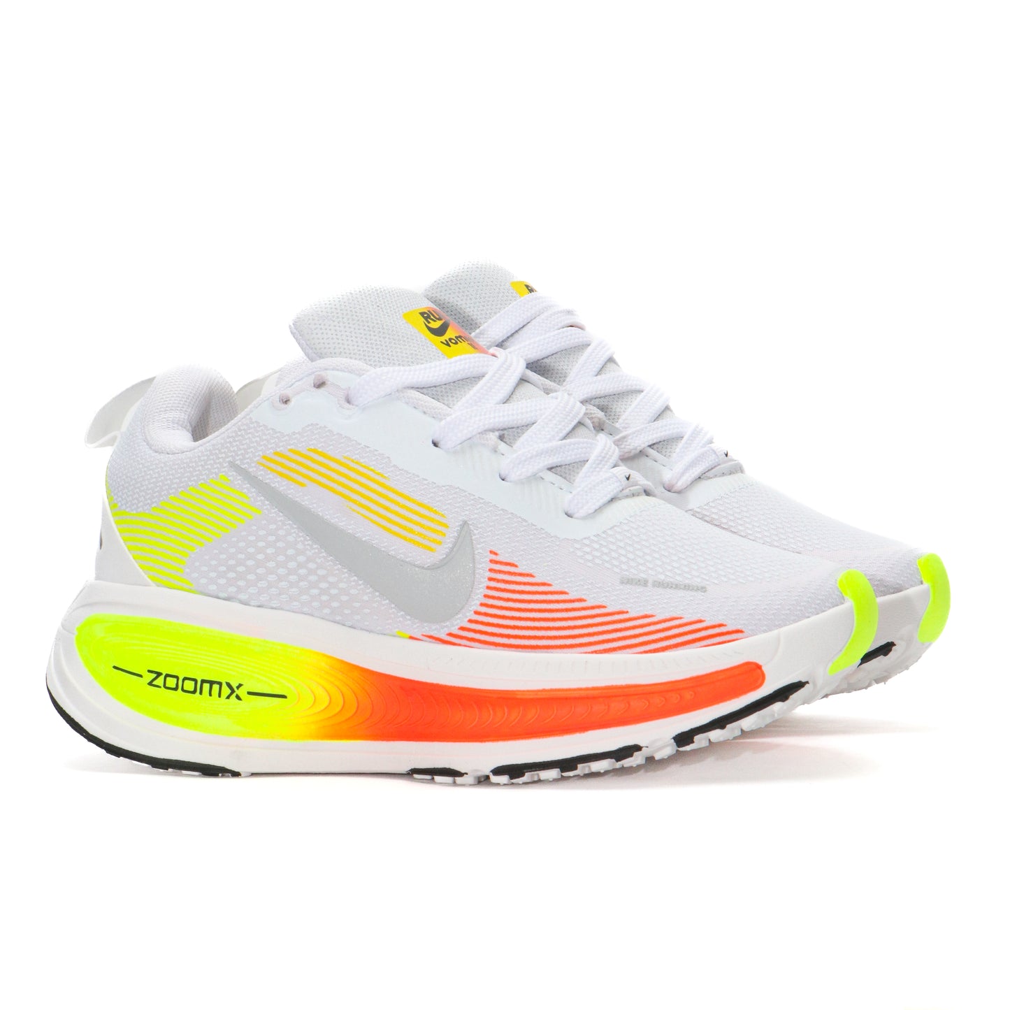NIKE RUN VOMERO BLANCO NARANJA
