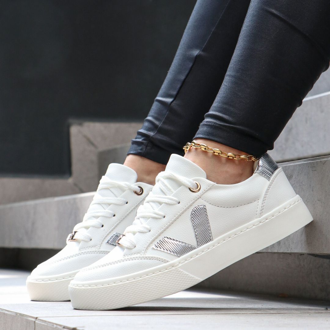 VEJA CASUAL PLATA