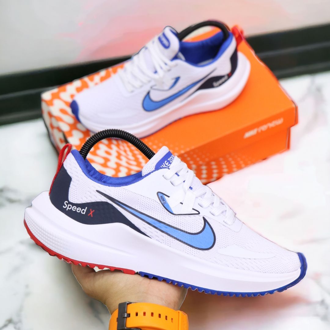 NIKE SPEED X BLANCO AZUL