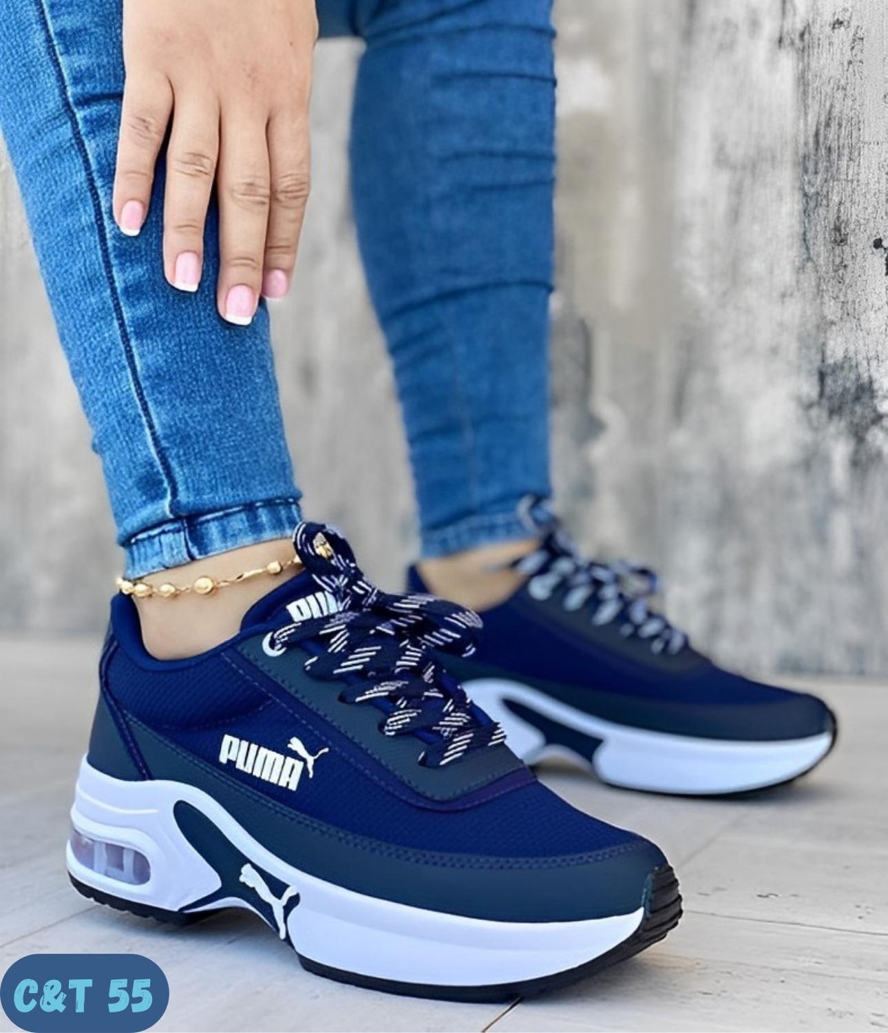 PUMA PLATAFORMA AZUL (C&T 55)