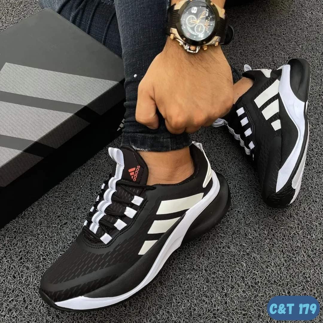 ADIDAS BOUNCE NEGROS (C&T 179)