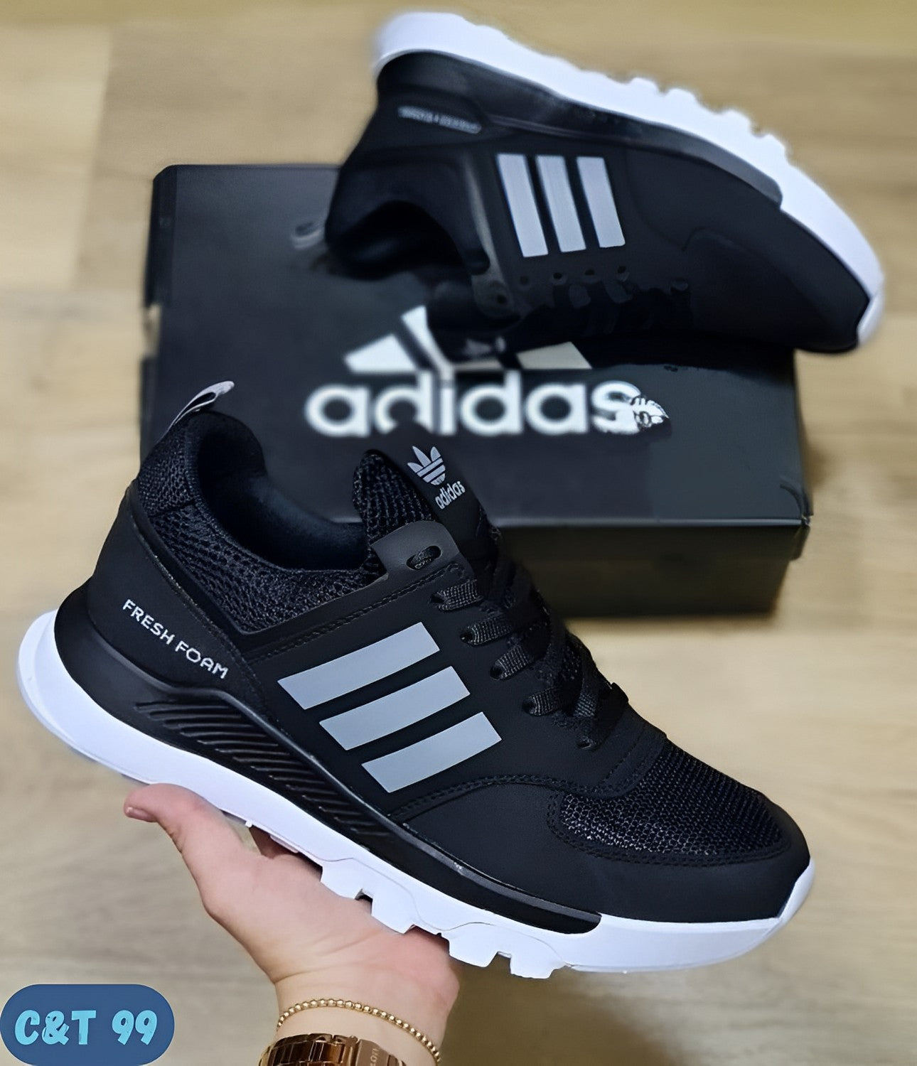 ADIDAS FRESH NEGROS (C&T 99)