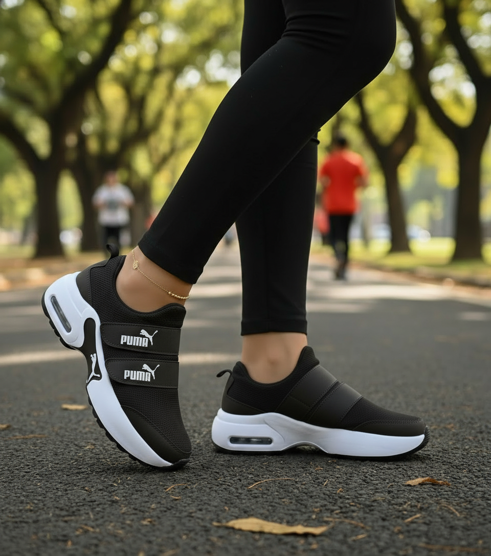 PUMA DOBLE CIERRE NEGROS (C&T 76)