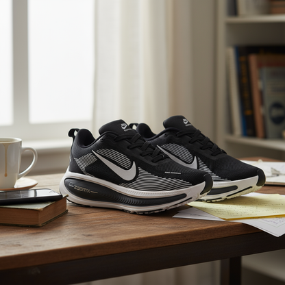 NIKE RUN VOMERO NEGROS